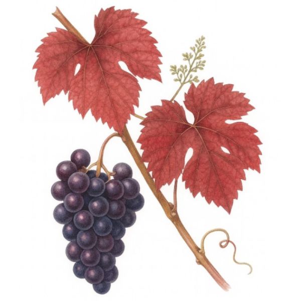 Le Comptoir d'Herboristerie Infusion Vigne Rouge