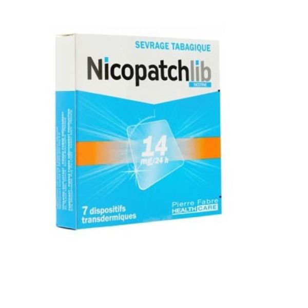 NicopatchLib 14mg/24h  7 dispositifs transdermiques