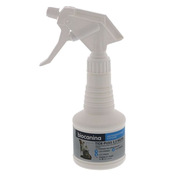 Biocanina Tick-Puss 2,5mg/mL Fl 250mL