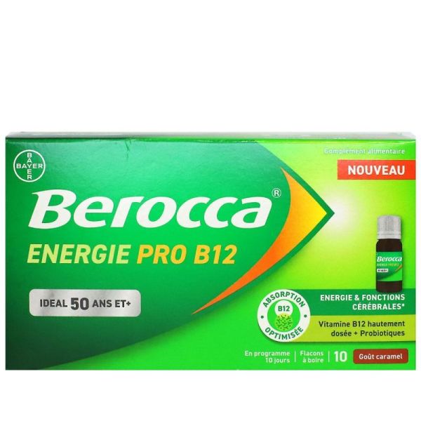 Berocca Energie Pro 12 Fl10Ml Caramel