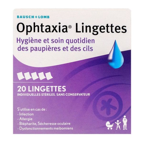 Ophtaxia Ling Hyg Soin Paupieres Cils B/2