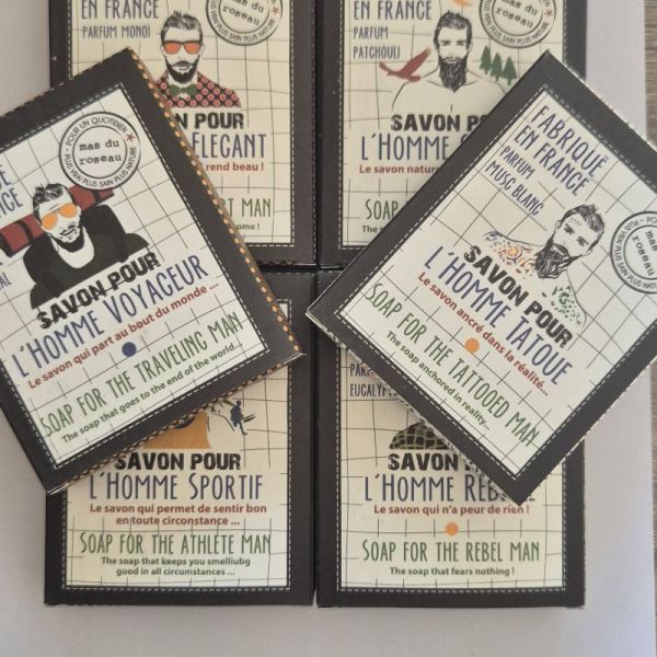 Mas Du Roseau savon homme voyageur