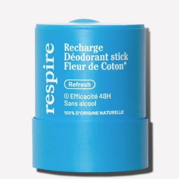 RESPIRE Recharge Déodorant Stick Fleur de coton