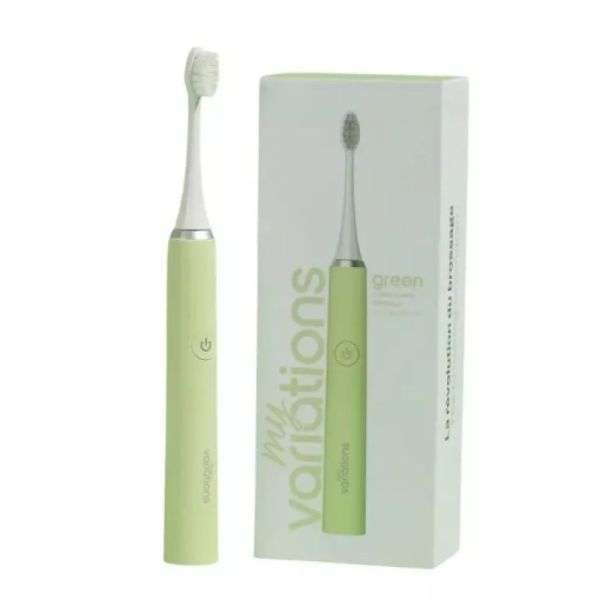 MYVARIATIONS Brosse à dent Electrique Vert Claire