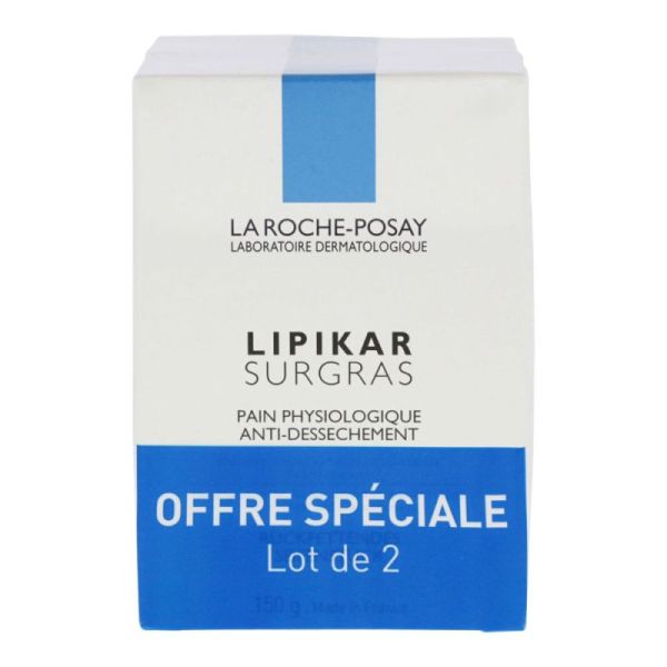 Roche Posay Lipikar Pain Surgras Offre 2X 150g
