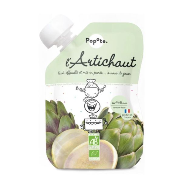 POPOTE GOURDE ARTICHAUT BIO 120G