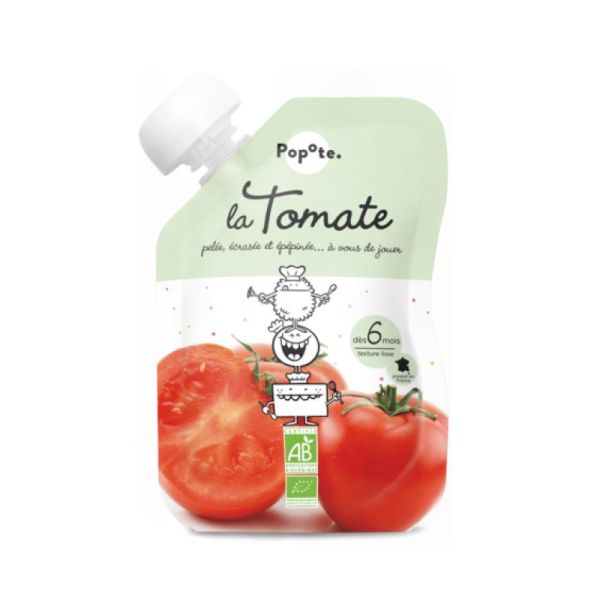 POPOTE GOURDE TOMATE BIO 120G