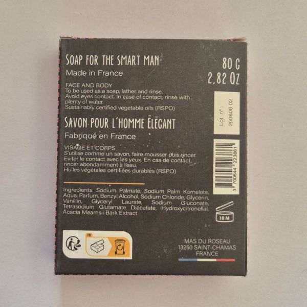 Mas Du Roseau savon homme élégant