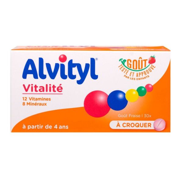 Alvityl Vitalite A Croquer Cpr40