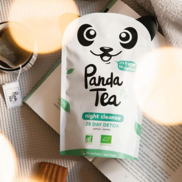 PANDA TEA NIGHT CLEANSE 28 day detox menthe