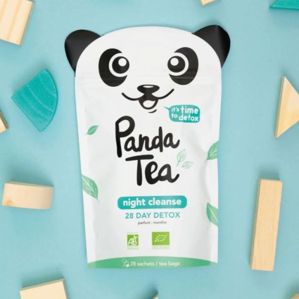 PANDA TEA NIGHT CLEANSE 28 day detox menthe