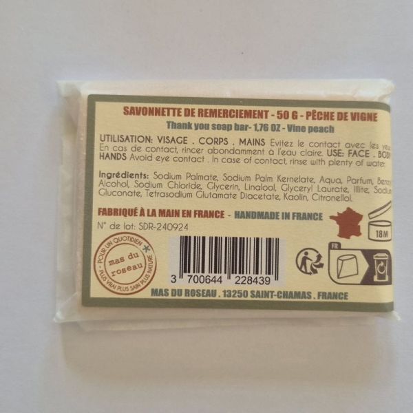 Mas Du Roseau Savon merci pour cette belle année