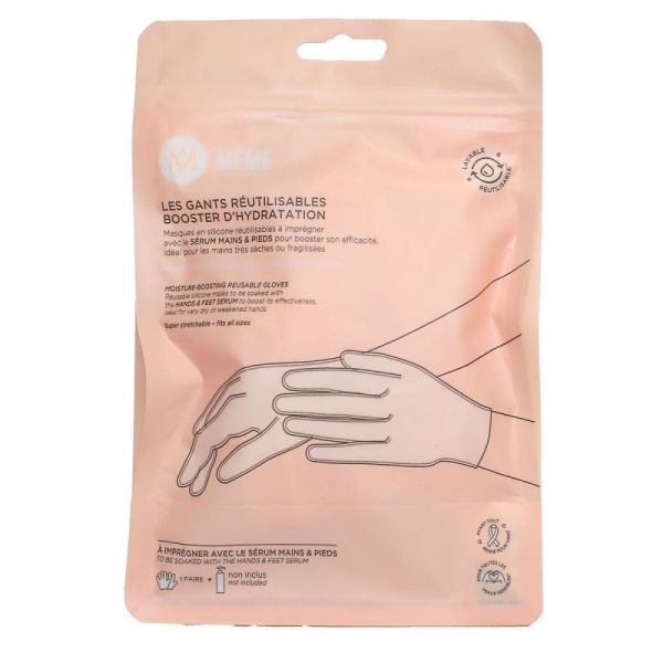 Meme Gants Reutilisables Booster Hydr
