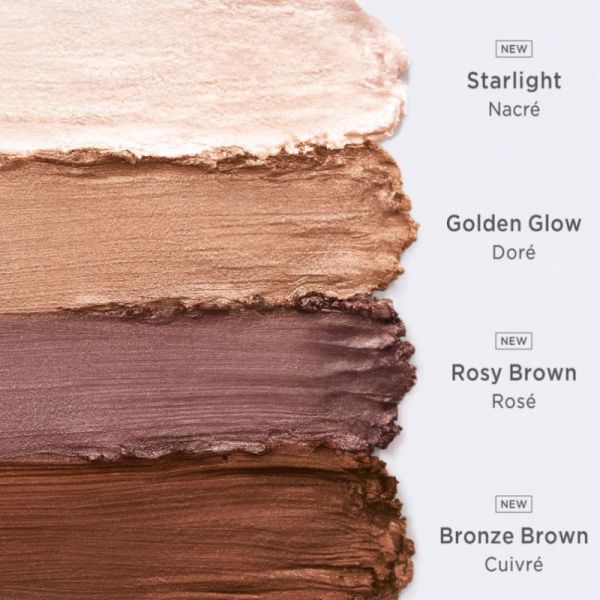 Meme ombre à paupières dorée