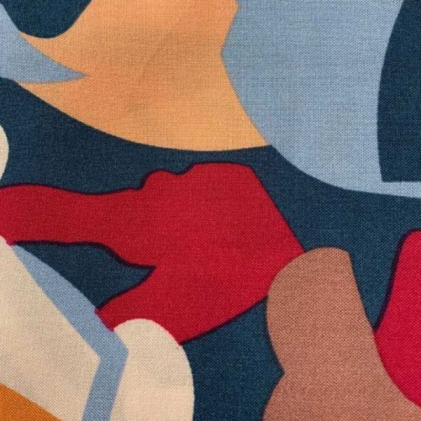 Fleurie Bandana myrtille jungle