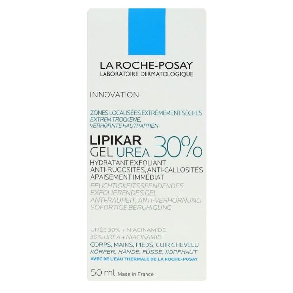 Roche P Lipikar Urea30 Gel Tb50Ml 1