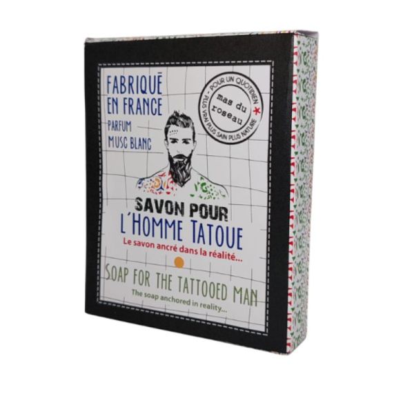 Mas Du Roseau savon homme tatoué
