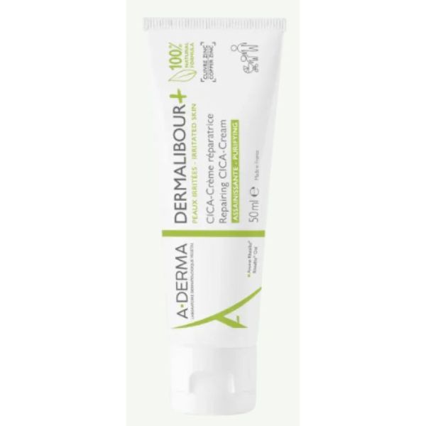 A-Derma Dermalibour Cica-crème Réparatrice Tb 50 mL