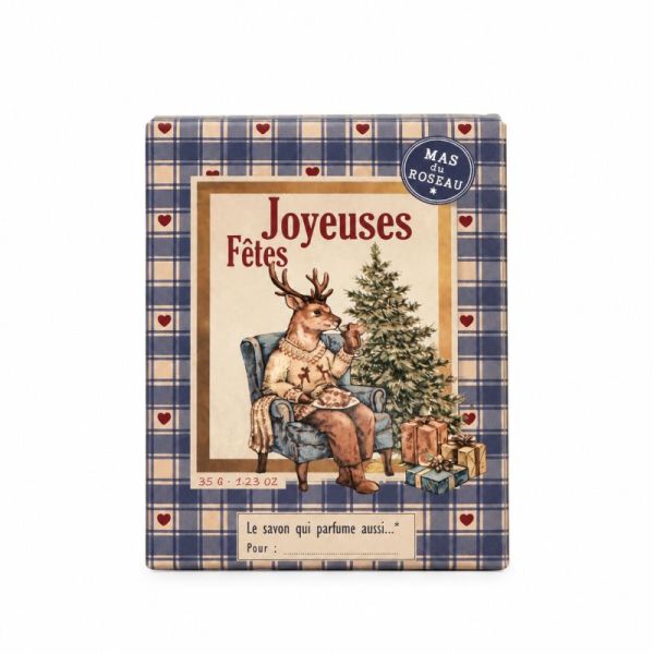 Mas Du Roseau Savon Joyeuses Fêtes Bord de Mer