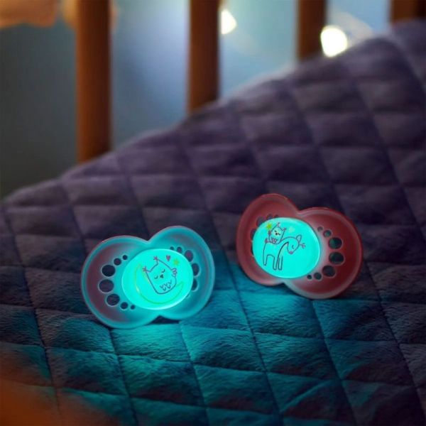 Mam Sucet Original Nuit 6M Silic 2